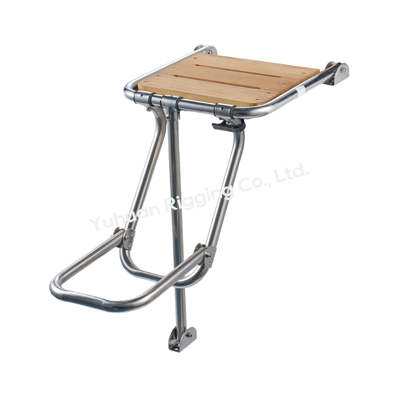 2-3 Steps Telescoping Ladder Wood Boarding Platform