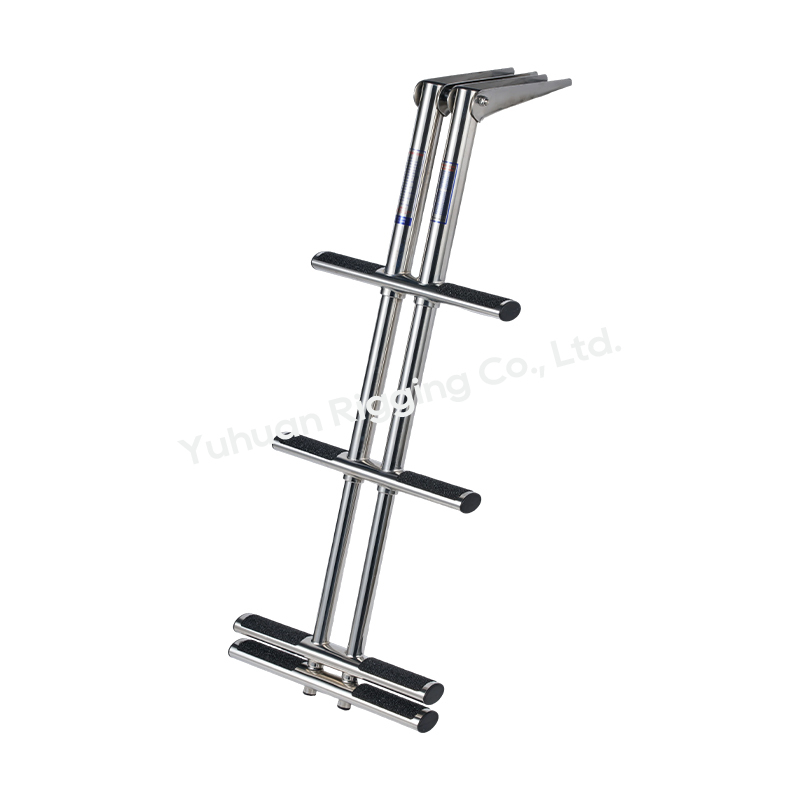 SS304 / SS316 Corrosion-Resistant Flat Tube Boarding Ladder