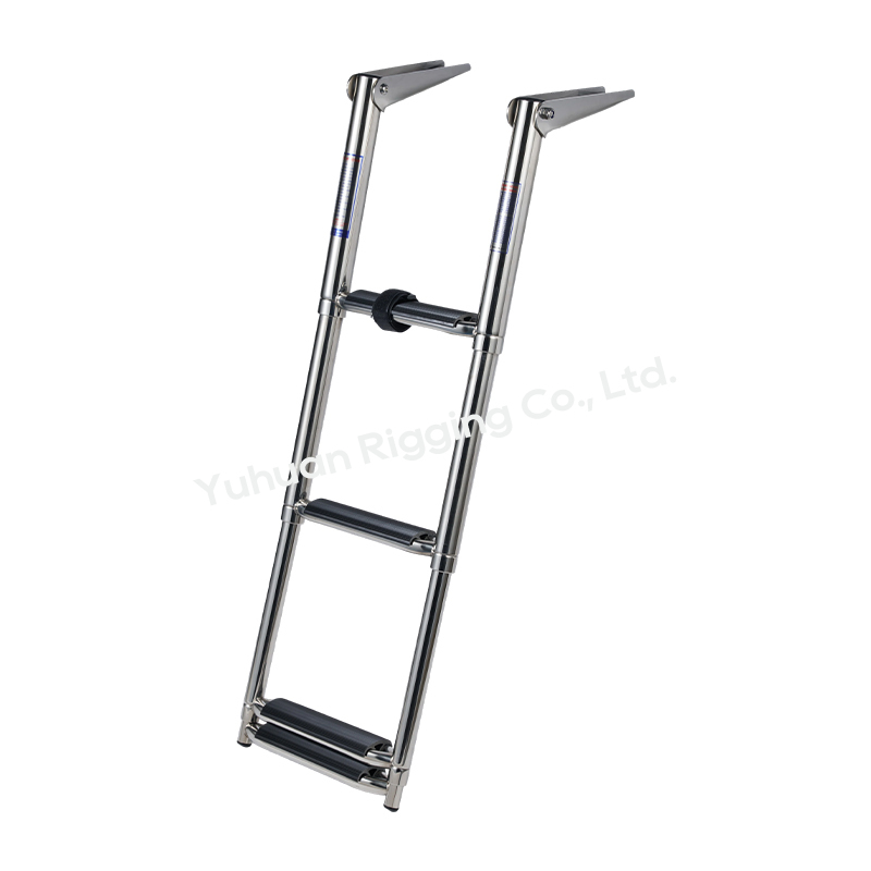 4-Step Telescopic Boat Ladder