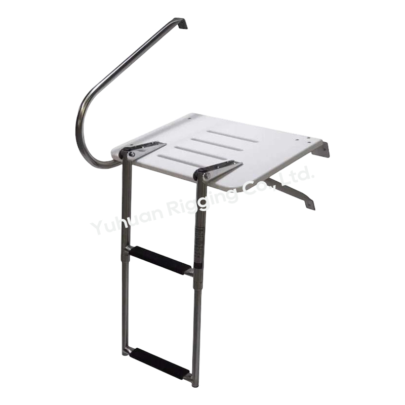 Anti-Slip 2-3 Step Plastic Platform Boarding Ladder
