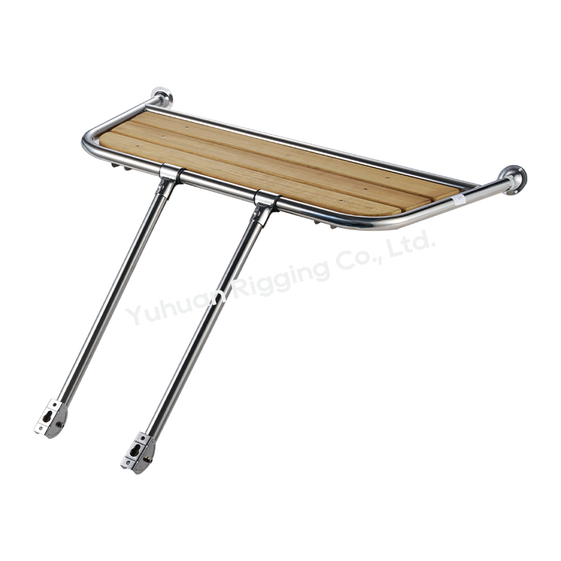 SS316 Marine-Grade Retractable Deck Wood Platform