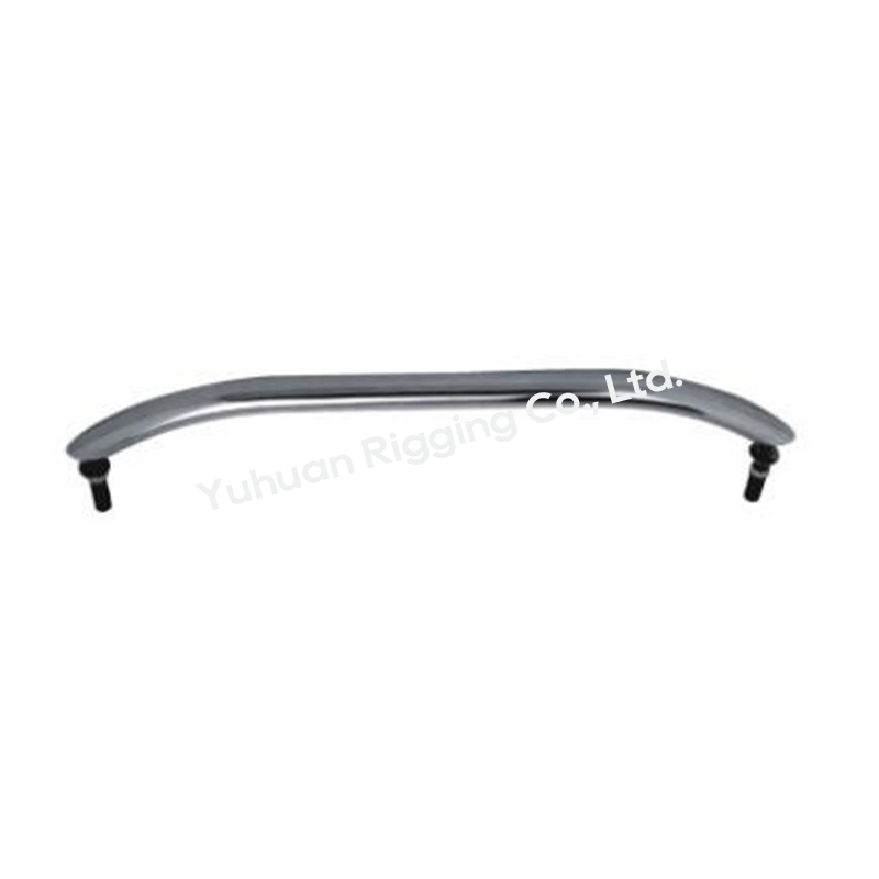 SS316 25mm Marine Handrail with Screw Mount