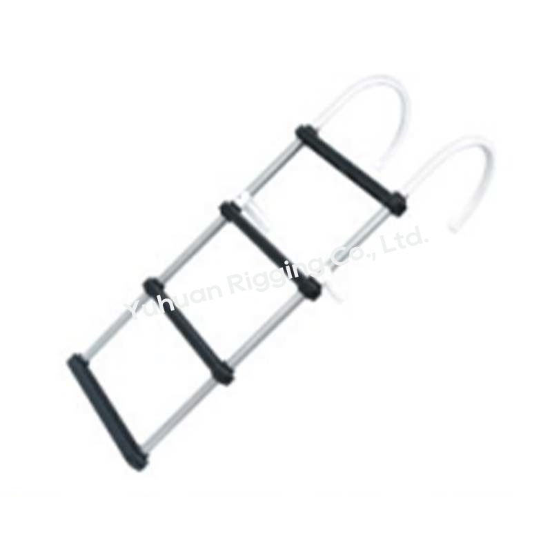 Anodized 3-4 Steps Aluminium Ladder Folding Model
