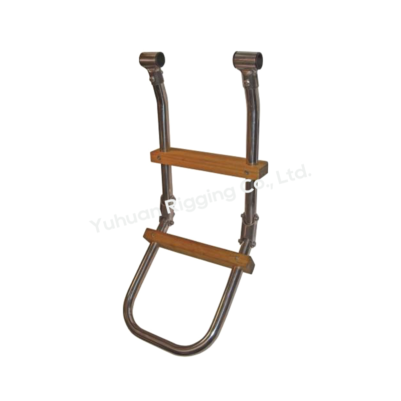 205mm Three Step Teak Marine Ladder