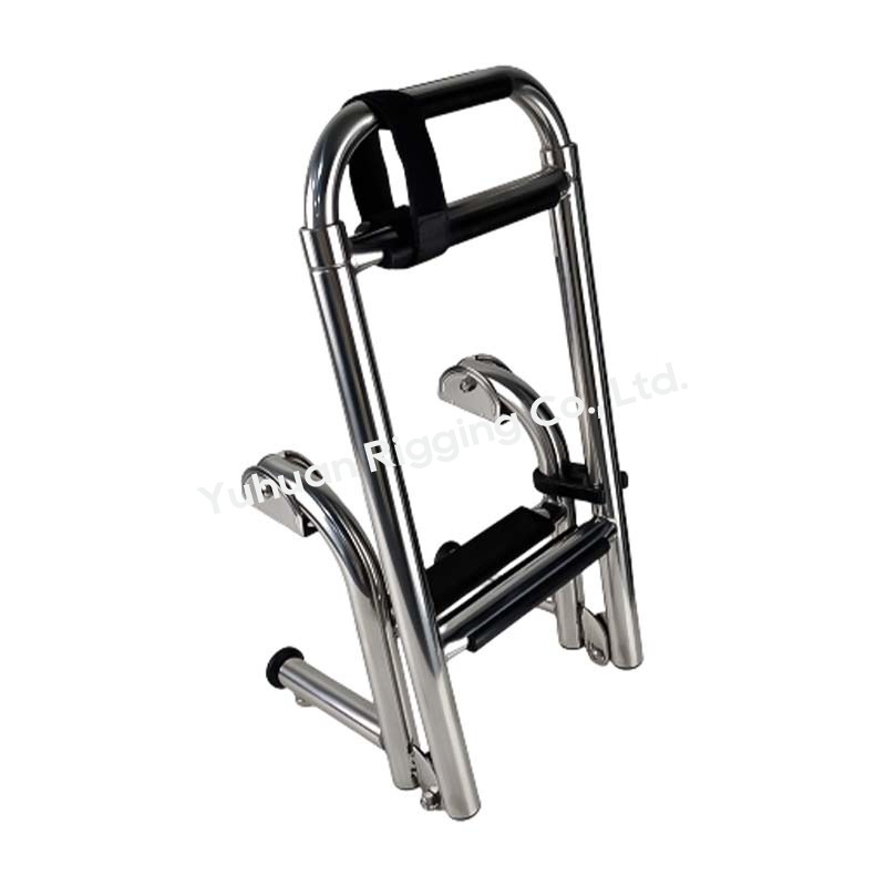 Marine Grade SS316 3-Step Transom Boarding Ladder Ø25mm